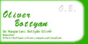oliver bottyan business card